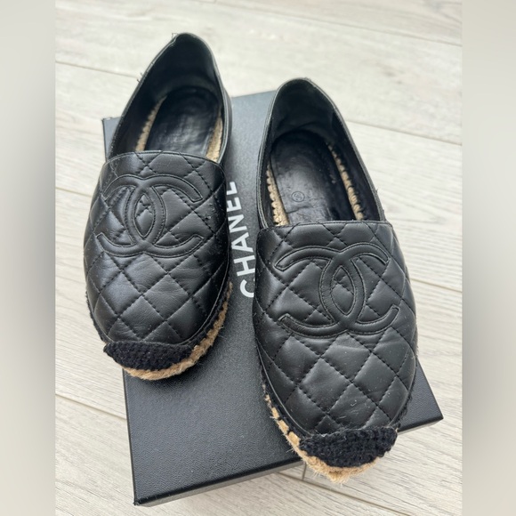 Chanel Espadrilles Black 35 - Picture 1 of 6
